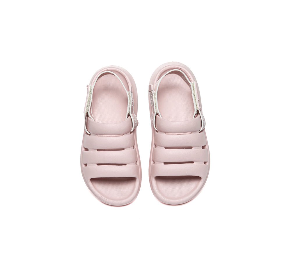 Summer Sandals Removable Elastic Strap Slingback Sandals Roseline - Sandals - Pink - S - Uggoutlet