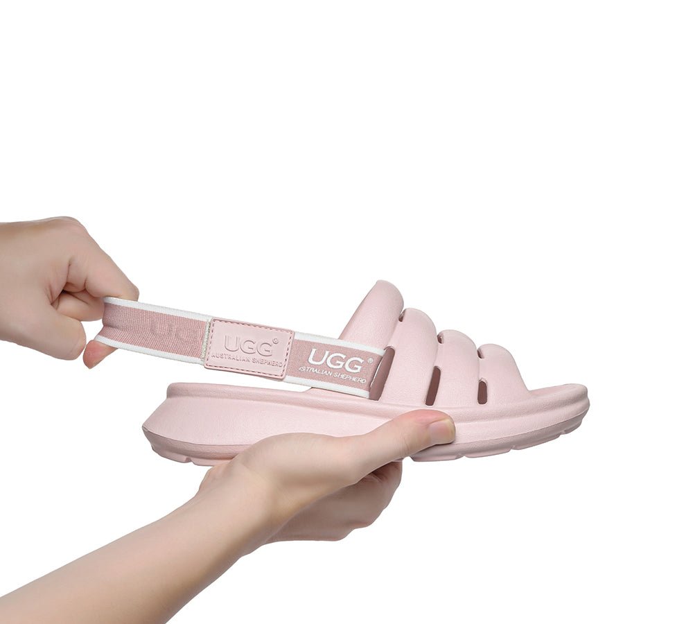 Summer Sandals Removable Elastic Strap Slingback Sandals Roseline - Sandals - Pink - S - Uggoutlet