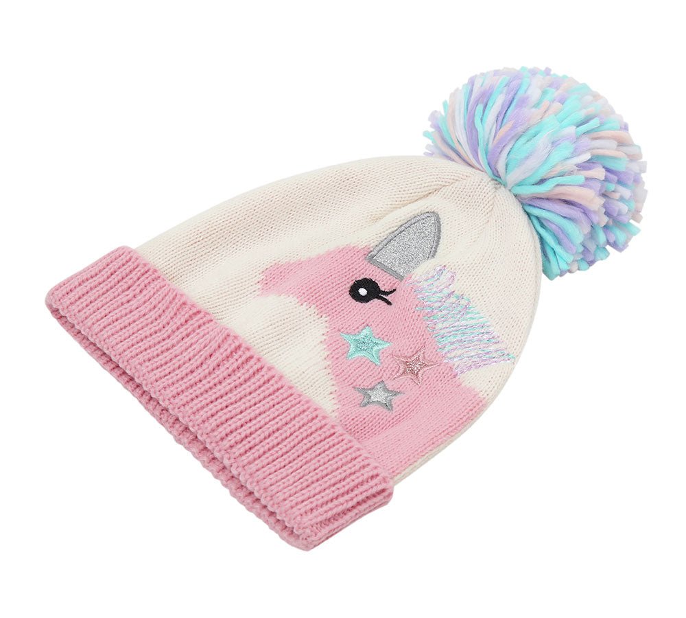 TARRAMARRA® Kids Knit Unicorn Beanie & Gloves Set - Hats - Unicorn - One Size - Uggoutlet