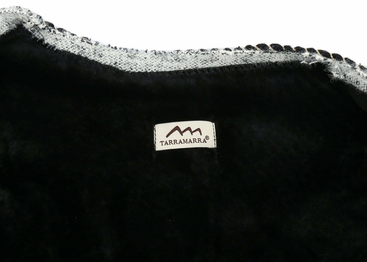 TARRAMARRA® Women Tweed Vest Pearl Twist Knitted Vest - Apparel - Black - FREE - Uggoutlet