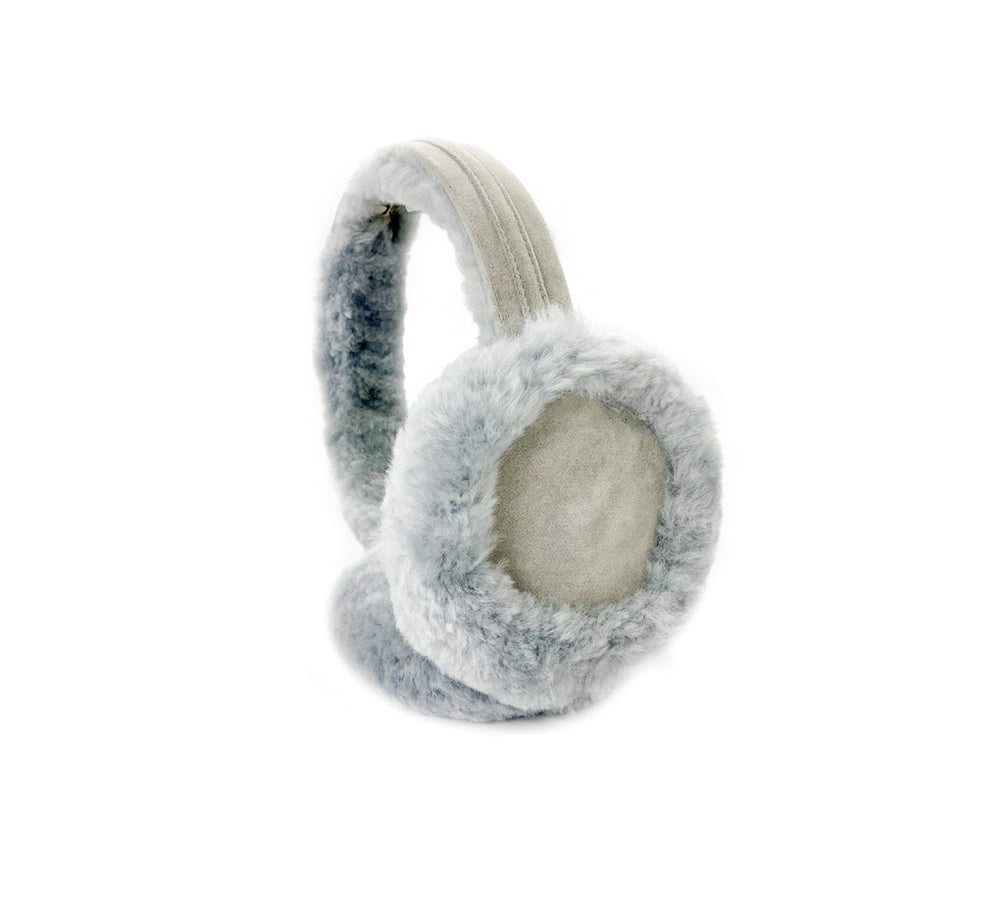 UGG Australian Shepherd® Merino Wool Women Fashion Winter Earmuffs - Eramuff - Grey - Uggoutlet