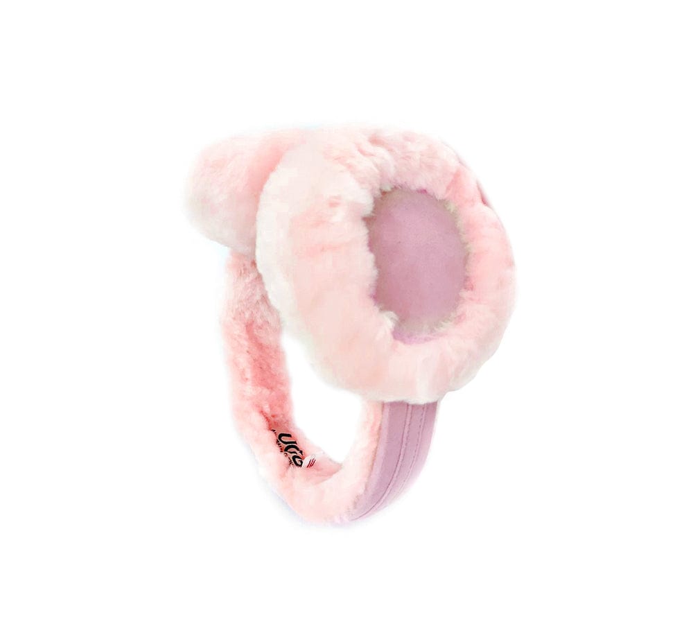 UGG Australian Shepherd® Merino Wool Women Fashion Winter Earmuffs - Eramuff - Pink - Uggoutlet