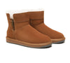 UGG Boots - Ankle Sheepskin Zipper Boots Women Malena
