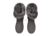 UGG Boots - AS UGG Women Short Boots Talia Sheepskin Horn Toggle Closure