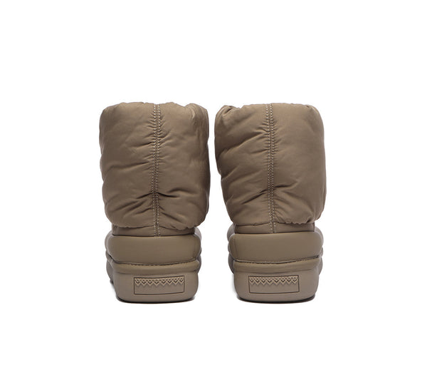 UGG Boots - EVERAU® UGG Sheepskin Wool Waterproof Adjustable Drawstring Ankle Boots Delabra