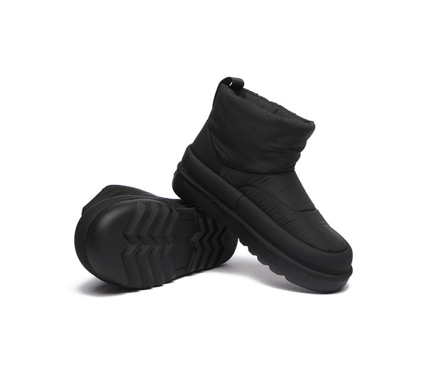 UGG Boots - EVERAU® UGG Women Sheepskin Wool Waterproof Ankle Boots Dobra