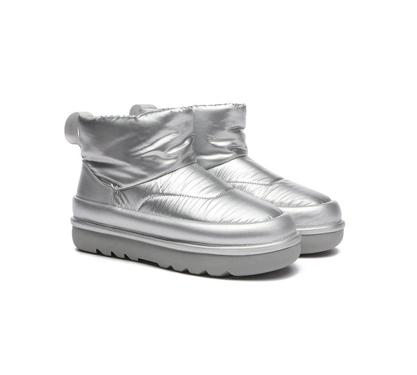 UGG Boots - EVERAU® UGG Women Sheepskin Wool Waterproof Ankle Boots Dobra