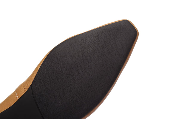 UGG Boots - Everly Leather Pointed Toe Ballet Flats