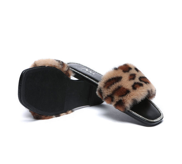 UGG Boots - Fluffy Diamante Women Sandals