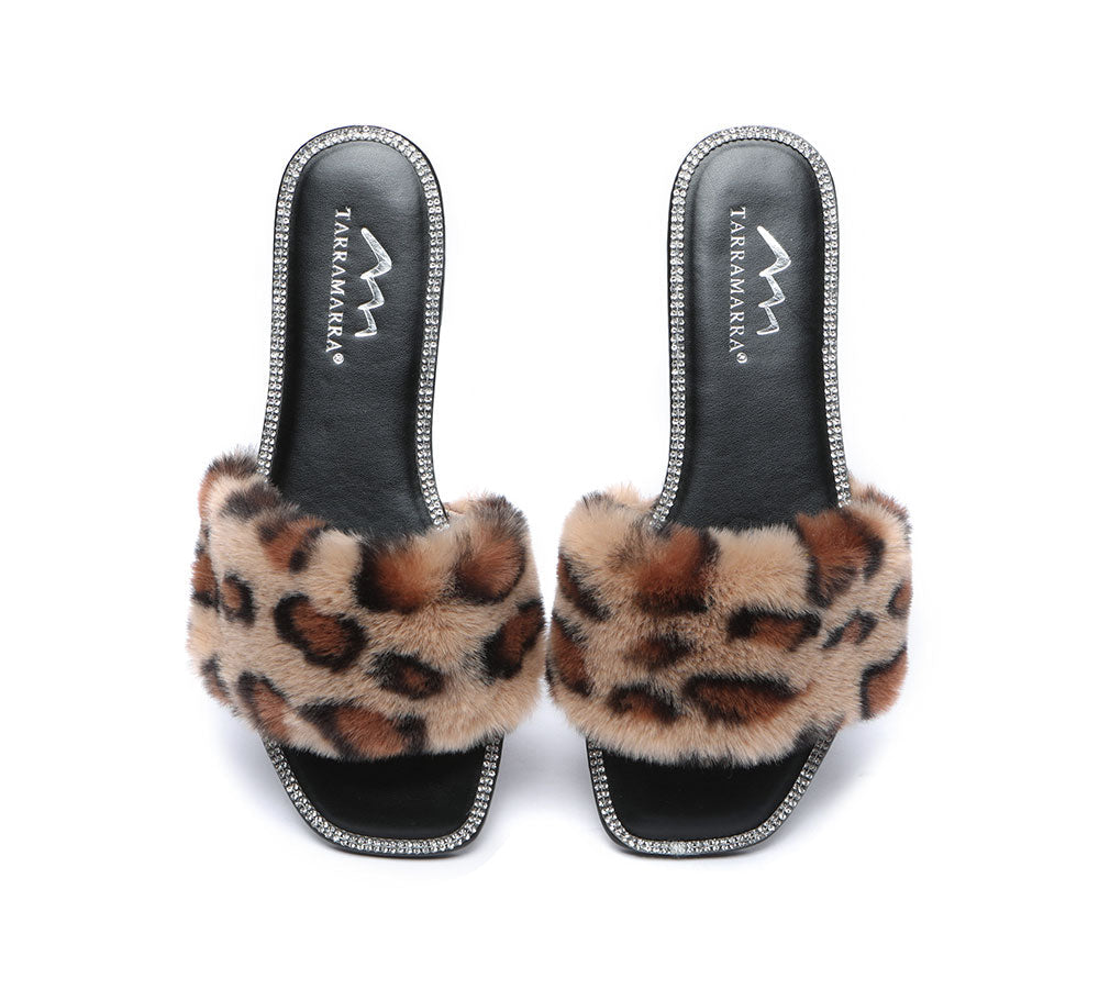 UGG Boots - Fluffy Diamante Women Sandals