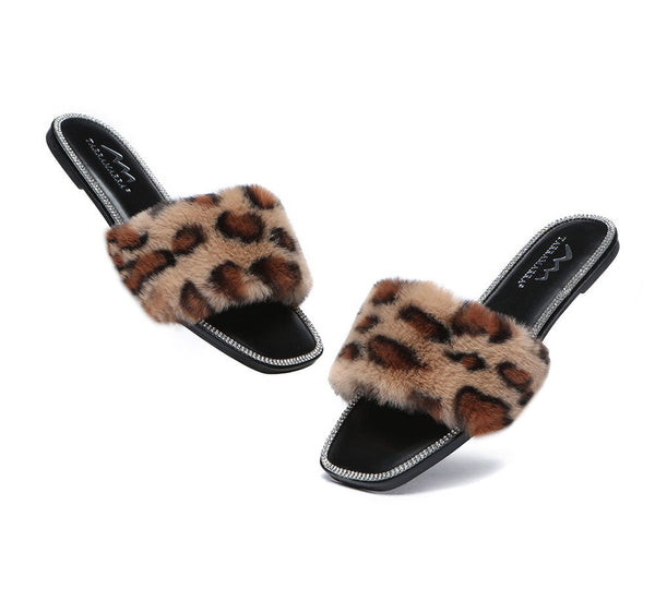 UGG Boots - Fluffy Diamante Women Sandals