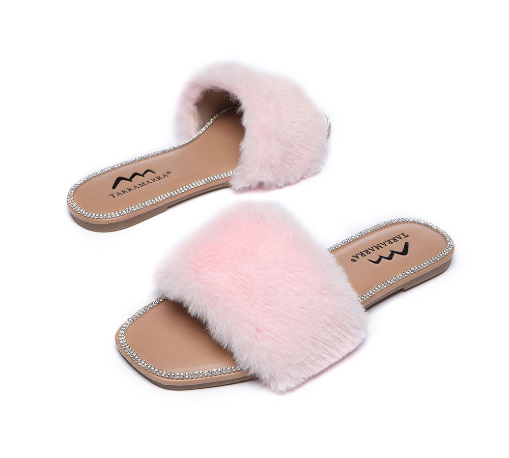 Fluffy Diamante Women Sandals – Uggoutlet