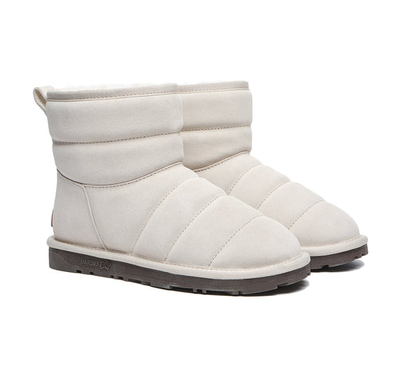 UGG Boots - Mini Sheepskin Boots Women Puffer
