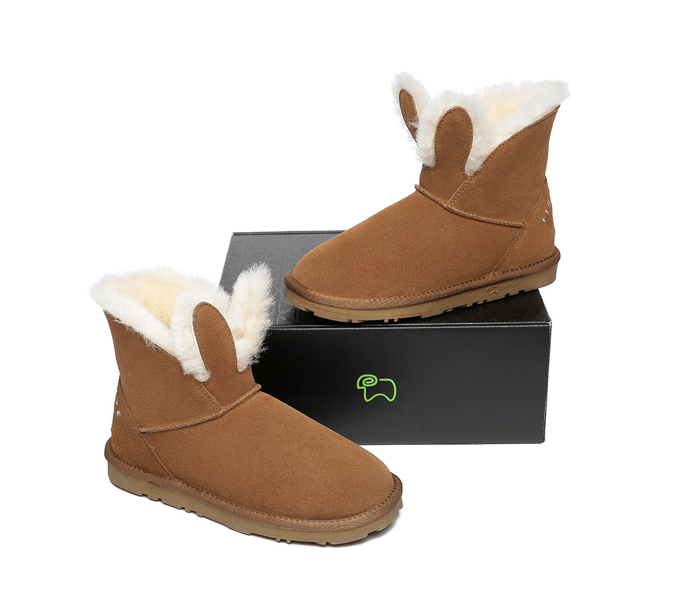 UGG Boots - Sheepskin Bunny Boots Women Lopunny