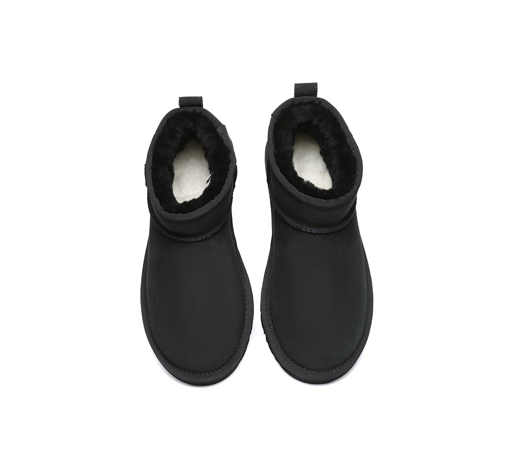 UGG Boots Sheepskin Wool Classic Ankle Ultra Mini Boots Jade - UGG Boots - Black - AU Ladies 4 / AU Men 2 / EU 35 - Uggoutlet