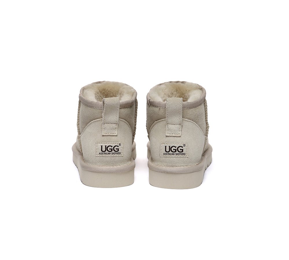 UGG Boots Sheepskin Wool Classic Ankle Ultra Mini Boots Jade - UGG Boots - Canola - AU Ladies 4 / AU Men 2 / EU 35 - Uggoutlet