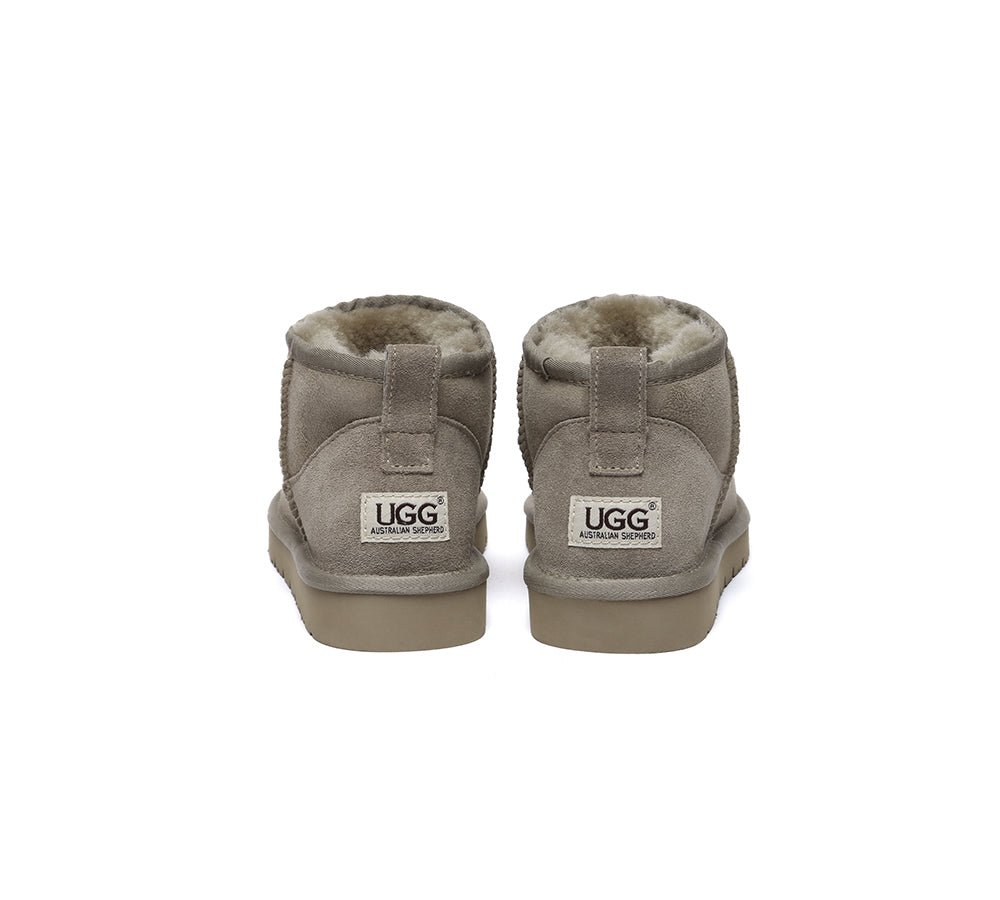 UGG Boots Sheepskin Wool Classic Ankle Ultra Mini Boots Jade - UGG Boots - Caribou - AU Ladies 4 / AU Men 2 / EU 35 - Uggoutlet