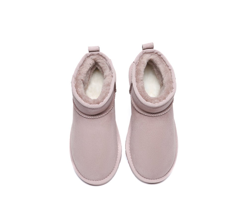 UGG Boots Sheepskin Wool Classic Ankle Ultra Mini Boots Jade - UGG Boots - Dawn Pink - AU Ladies 4 / AU Men 2 / EU 35 - Uggoutlet