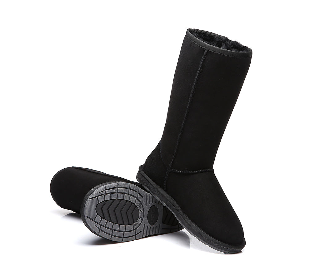 UGG Boots - UGG Boots Australia Premium Double Face Sheepskin Tall Side Zip