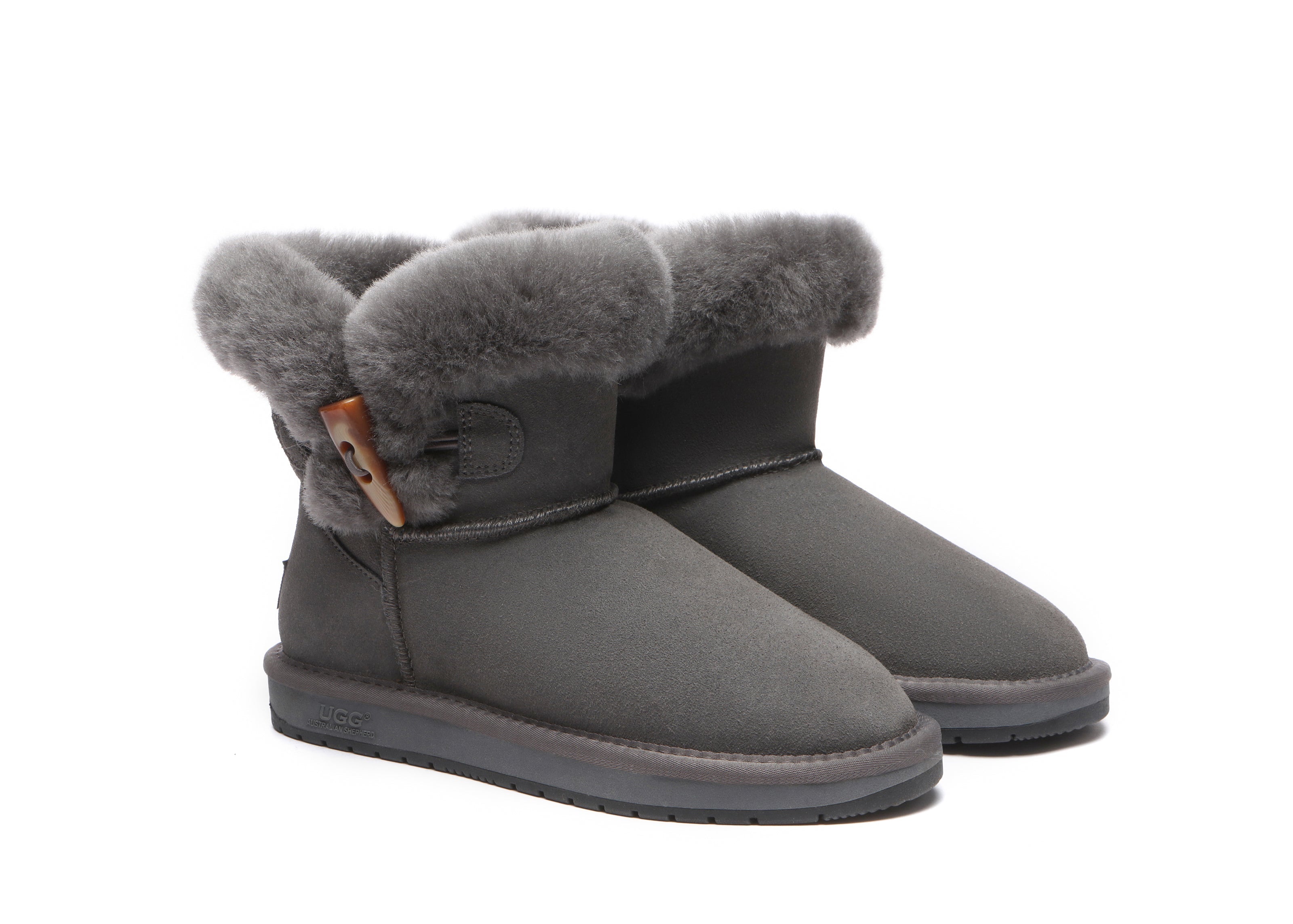 Ugg Boots Mini Women Tiara | Australian Sheepskin Toggle Closure