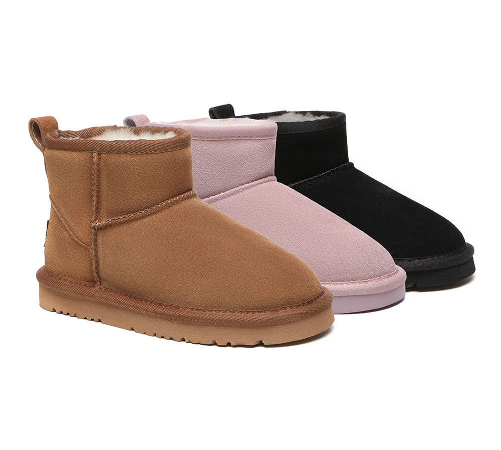 UGG Boots Kids Mini Classic Sheepskin Wool Boots Noel – Uggoutlet