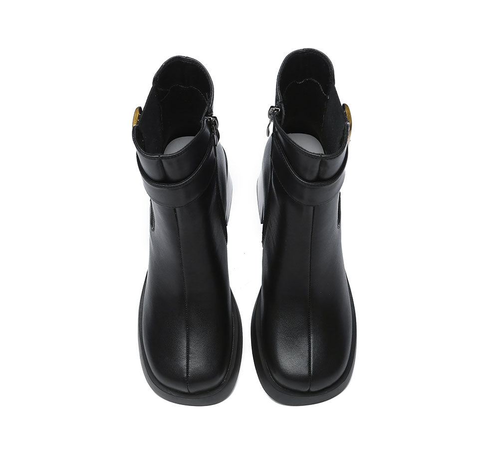 Zip up ankle boots womens hotsell