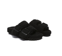 UGG Slides - UGG Slippers Women Adjustable Buckle Sandal Slides Jennie