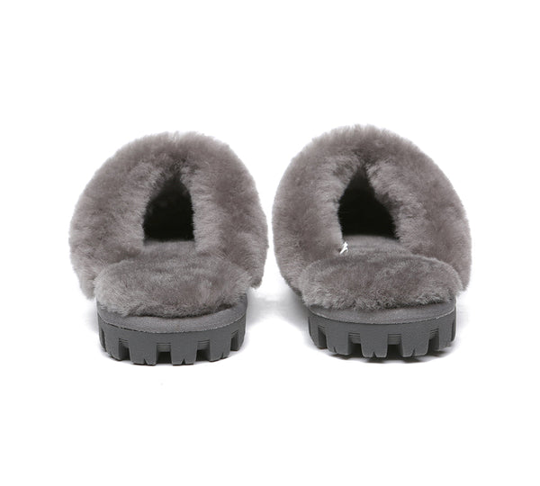 UGG Slippers - AUSTRALIAN SHEPHERD® UGG Double Face Sheepskin Wool Slippers Suzie Scuff