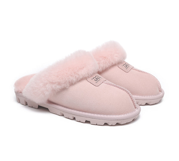 UGG Slippers - AUSTRALIAN SHEPHERD® UGG Double Face Sheepskin Wool Slippers Suzie Scuff