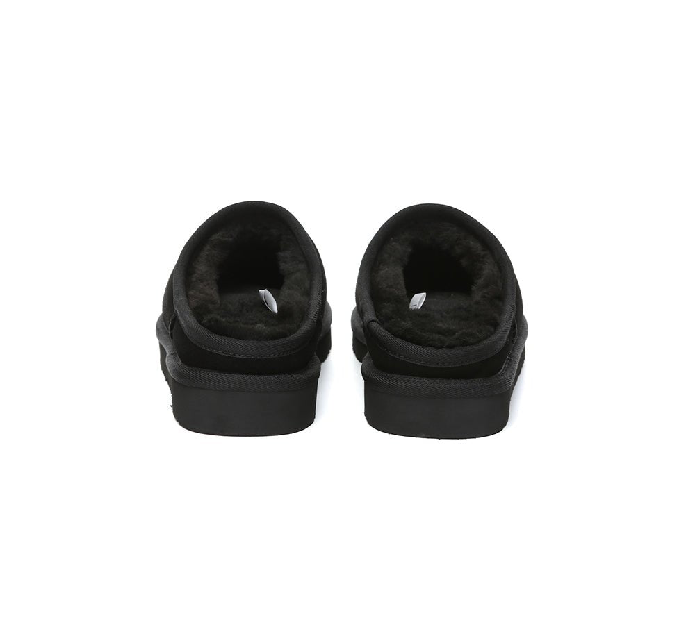 UGG Slippers Sheepskin Wool Minimalist Classic Nano - UGG Slippers - Black - AU Ladies 4 / AU Men 2 / EU 35 - Uggoutlet