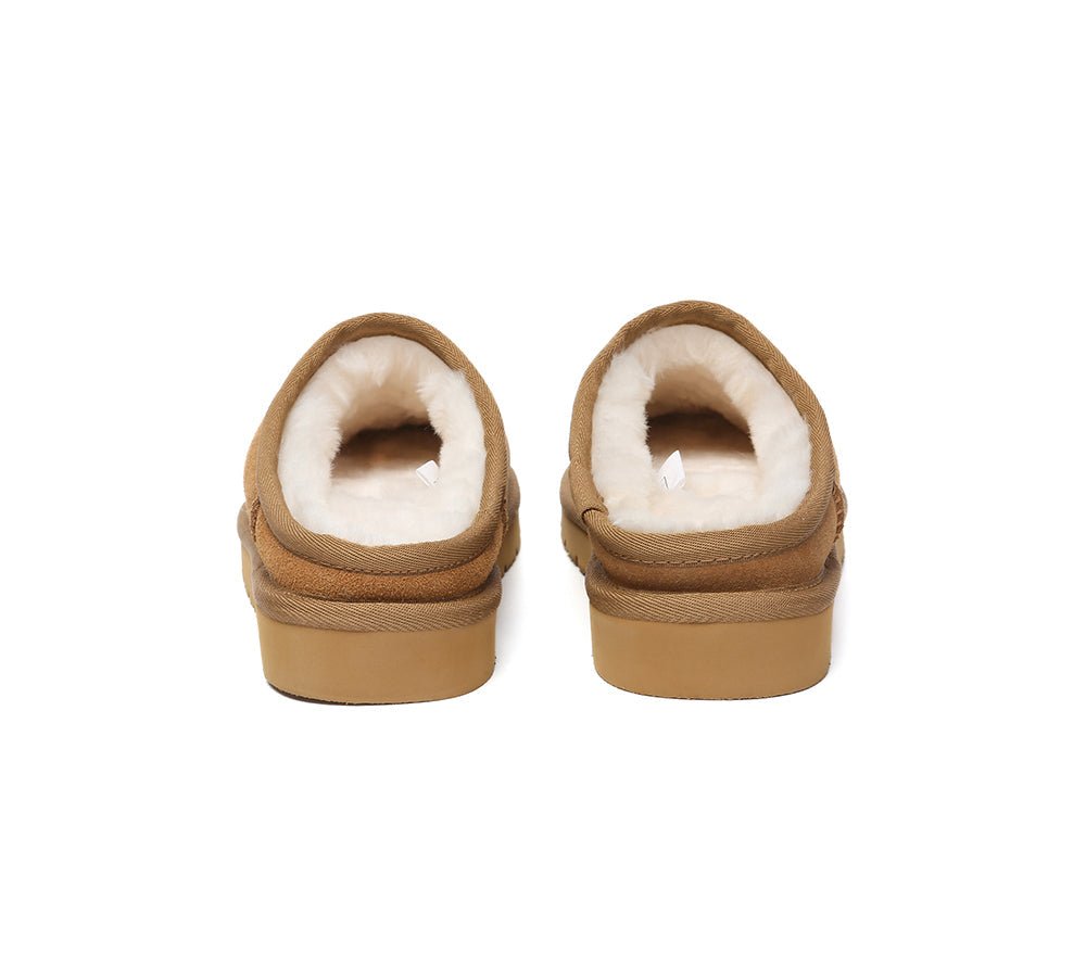 UGG Slippers Sheepskin Wool Minimalist Classic Nano - UGG Slippers - Chestnut - AU Ladies 4 / AU Men 2 / EU 35 - Uggoutlet