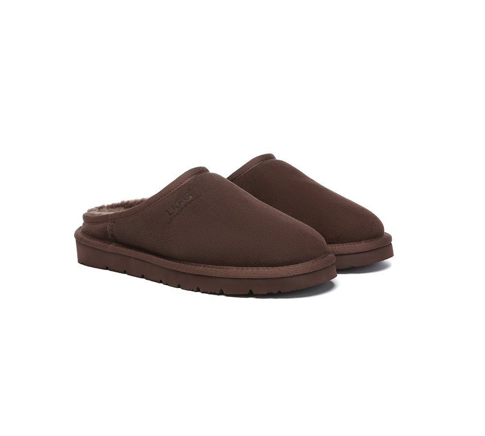 UGG Slippers Sheepskin Wool Minimalist Classic Nano - UGG Slippers - Mocha - AU Ladies 4 / AU Men 2 / EU 35 - Uggoutlet