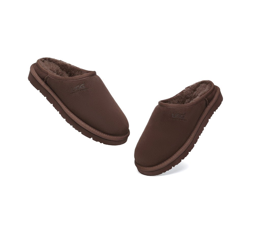 UGG Slippers Sheepskin Wool Minimalist Classic Nano - UGG Slippers - Mocha - AU Ladies 4 / AU Men 2 / EU 35 - Uggoutlet