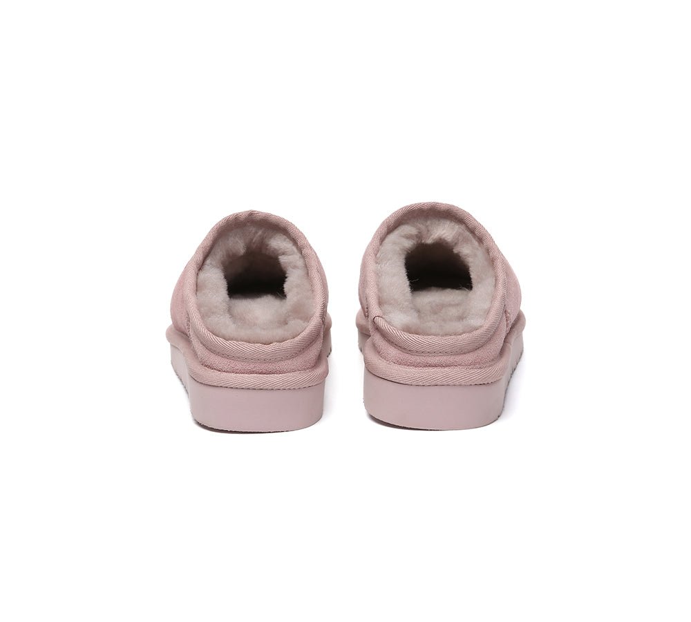 UGG Slippers Sheepskin Wool Minimalist Classic Nano - UGG Slippers - Rose Pink - AU Ladies 4 / AU Men 2 / EU 35 - Uggoutlet