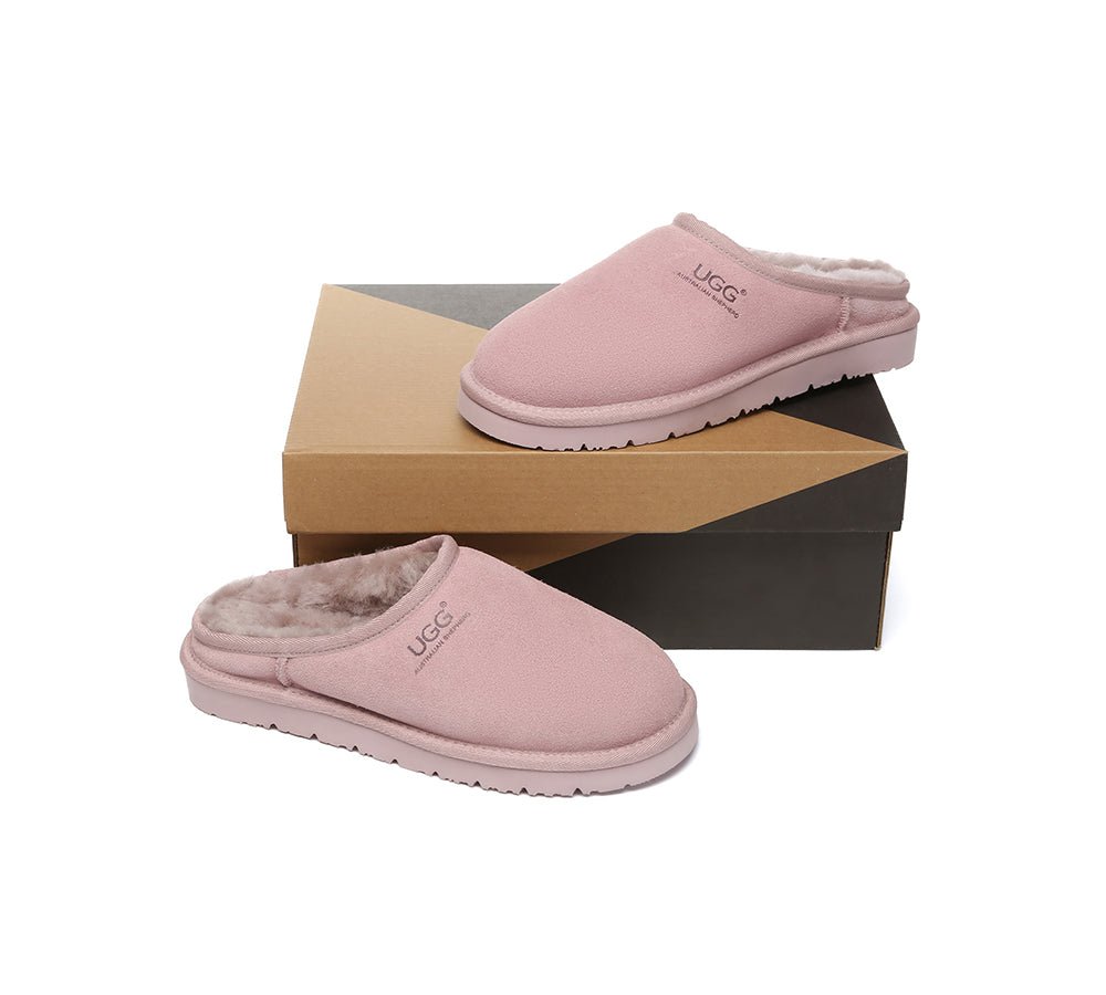 UGG Slippers Sheepskin Wool Minimalist Classic Nano - UGG Slippers - Rose Pink - AU Ladies 4 / AU Men 2 / EU 35 - Uggoutlet