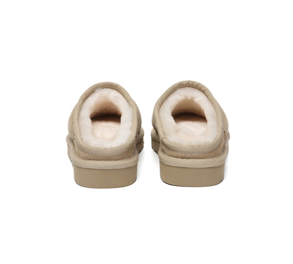UGG Slippers Sheepskin Wool Minimalist Classic Nano - UGG Slippers - Sand - AU Ladies 4 / AU Men 2 / EU 35 - Uggoutlet