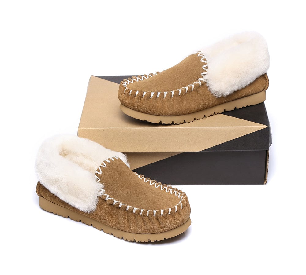 UGG Slippers - UGG Ankle Slippers Unisex Popo Moccasins