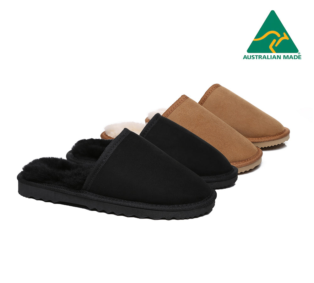 UGG Slippers - UGG Men Scuff Australian Made DoubleFace Sheepskin Water Resis Slipper