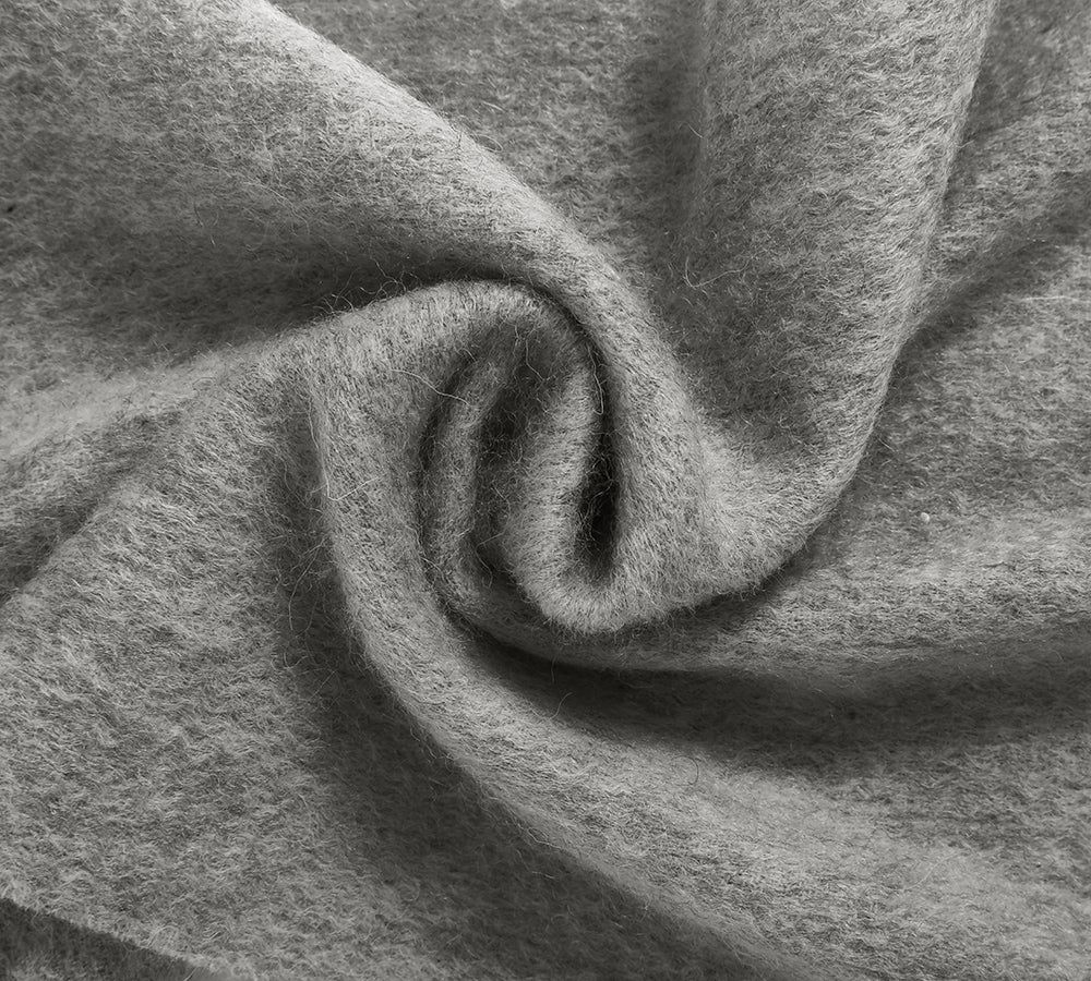 Urban UGG 100% Wool Plain Scarf Fedora - Scarf - Grey - One Size - Uggoutlet