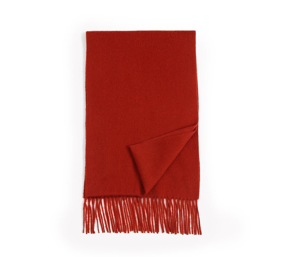 Urban UGG® Urban 100% Wool Scarf Plain Color - Scarf - Valencia - One Size - Uggoutlet