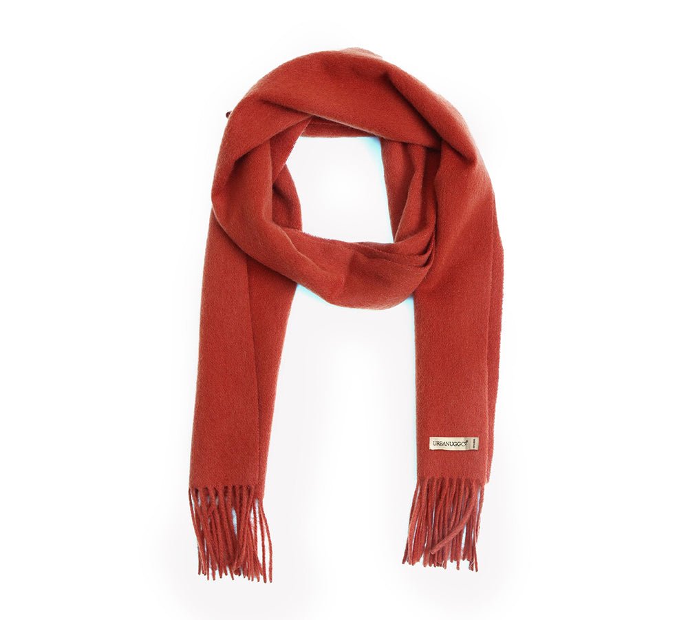 Urban UGG® Urban 100% Wool Scarf Plain Color - Scarf - Valencia - One Size - Uggoutlet