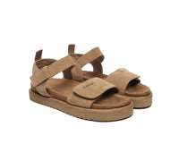 Women Adjustable Hook and Loop Slingback Summer Sandals Carla - Sandals - Chestnut - AU Ladies 4 / AU Men 2 / EU 35 - Uggoutlet
