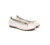 Women Leather Round Toe Metal Buckle Ultra Soft Ballet Flats Blake - Flats - Cream - AU Ladies 4 / AU Men 2 / EU 35 - Uggoutlet
