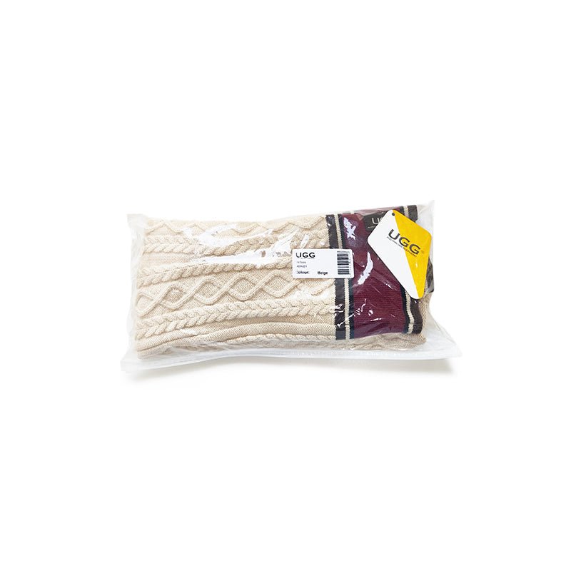 Women Stretchy Knit Thick Leg Warmer Socks - Leg Warmer - Beige - One Size - Uggoutlet