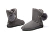 Load image into Gallery viewer, Boots - AS UGG Ladies Short Pom Pom Boots Blakely  #15663 (532849688634)