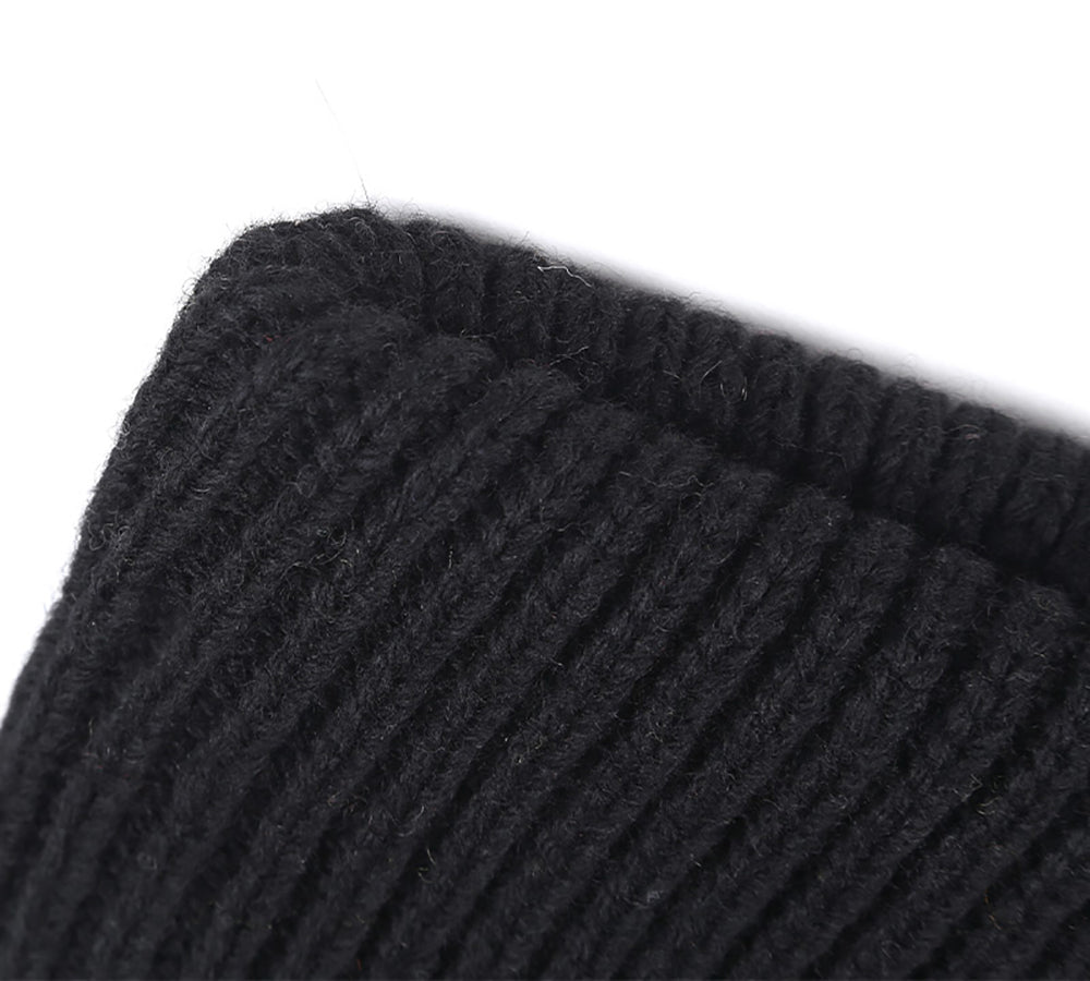 Hats - Antler Beanie Hat Winter Knit