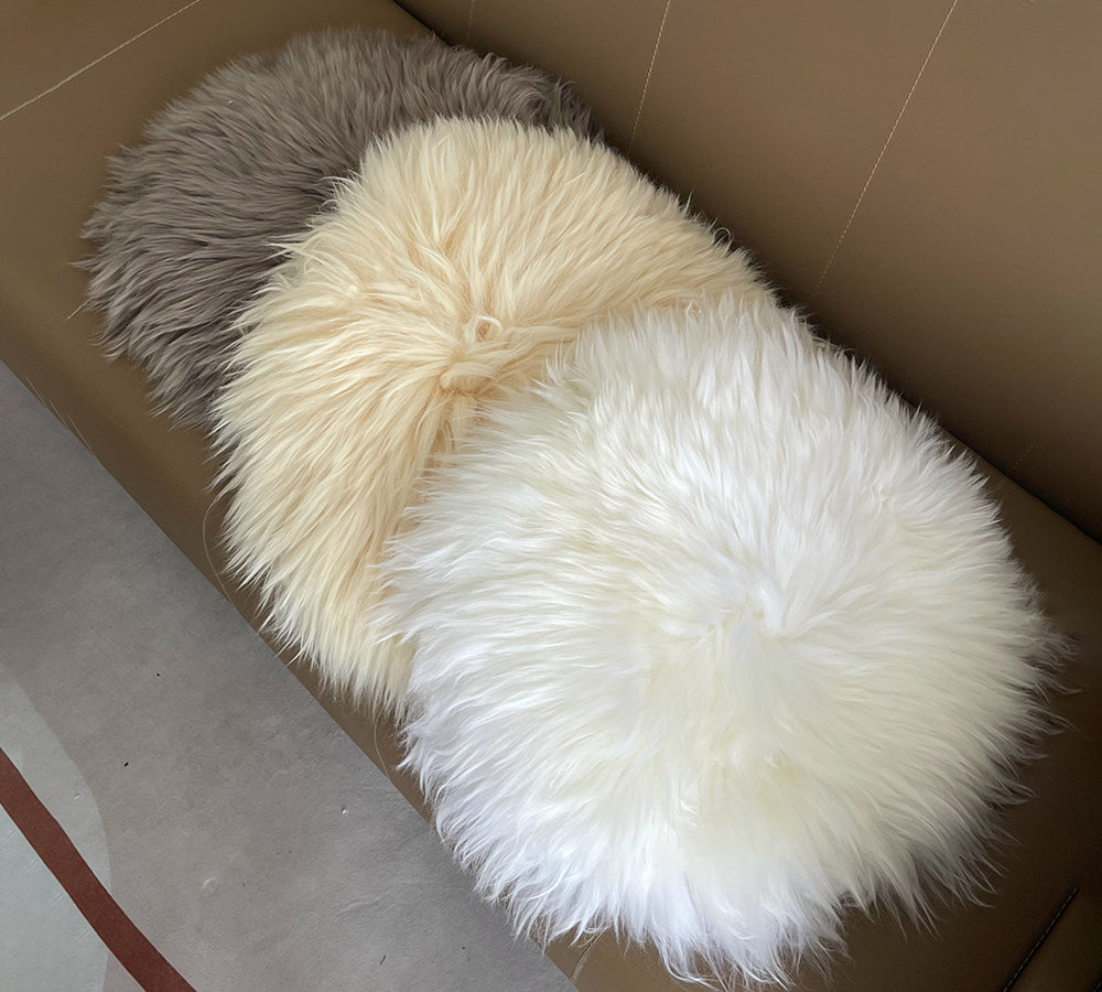 TARRAMARRA® Round Wool Seat Cushion 33Cm X 33Cm
