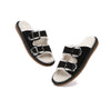 Load image into Gallery viewer, Slides - UGG Slippers Buckle Slip-on Sandal Slides Alcie